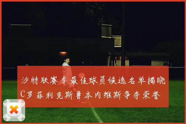 沙特联赛季最佳球员候选名单揭晓C罗菲利克斯鲁本内维斯争夺荣誉